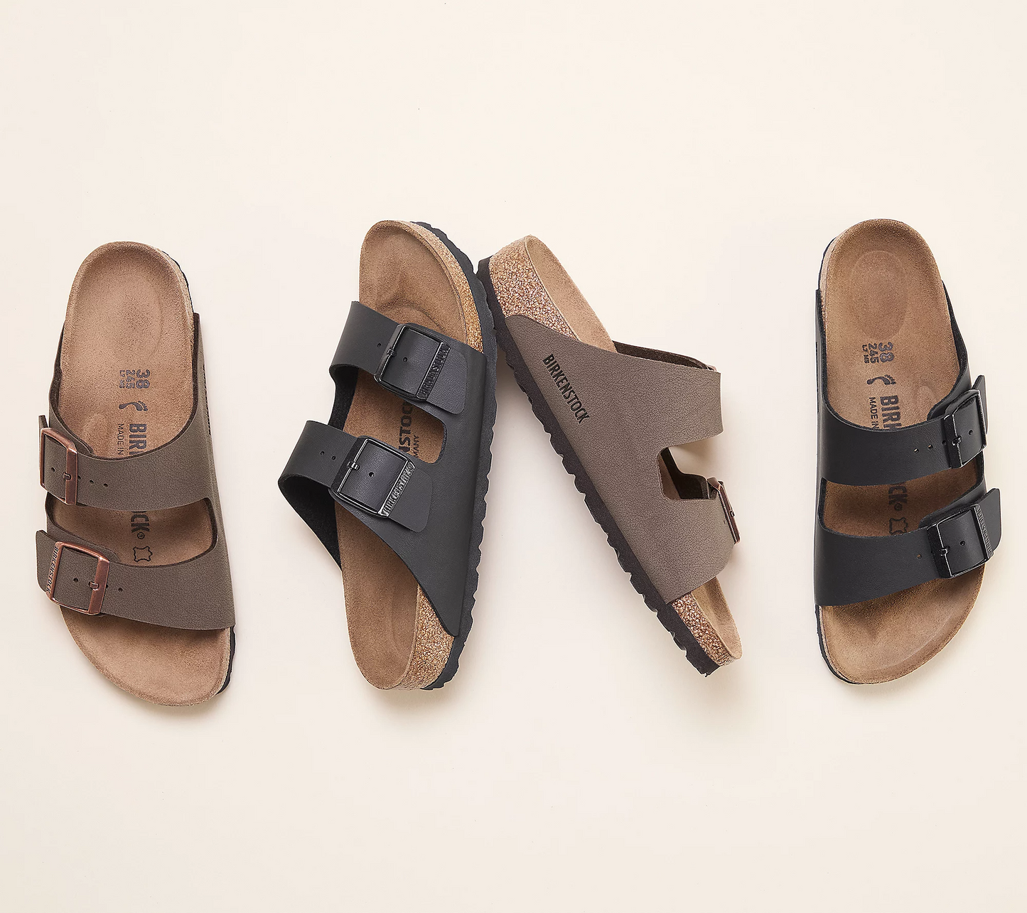Birkenstock Two-Strap Recovery Slide Sandals - Arizona